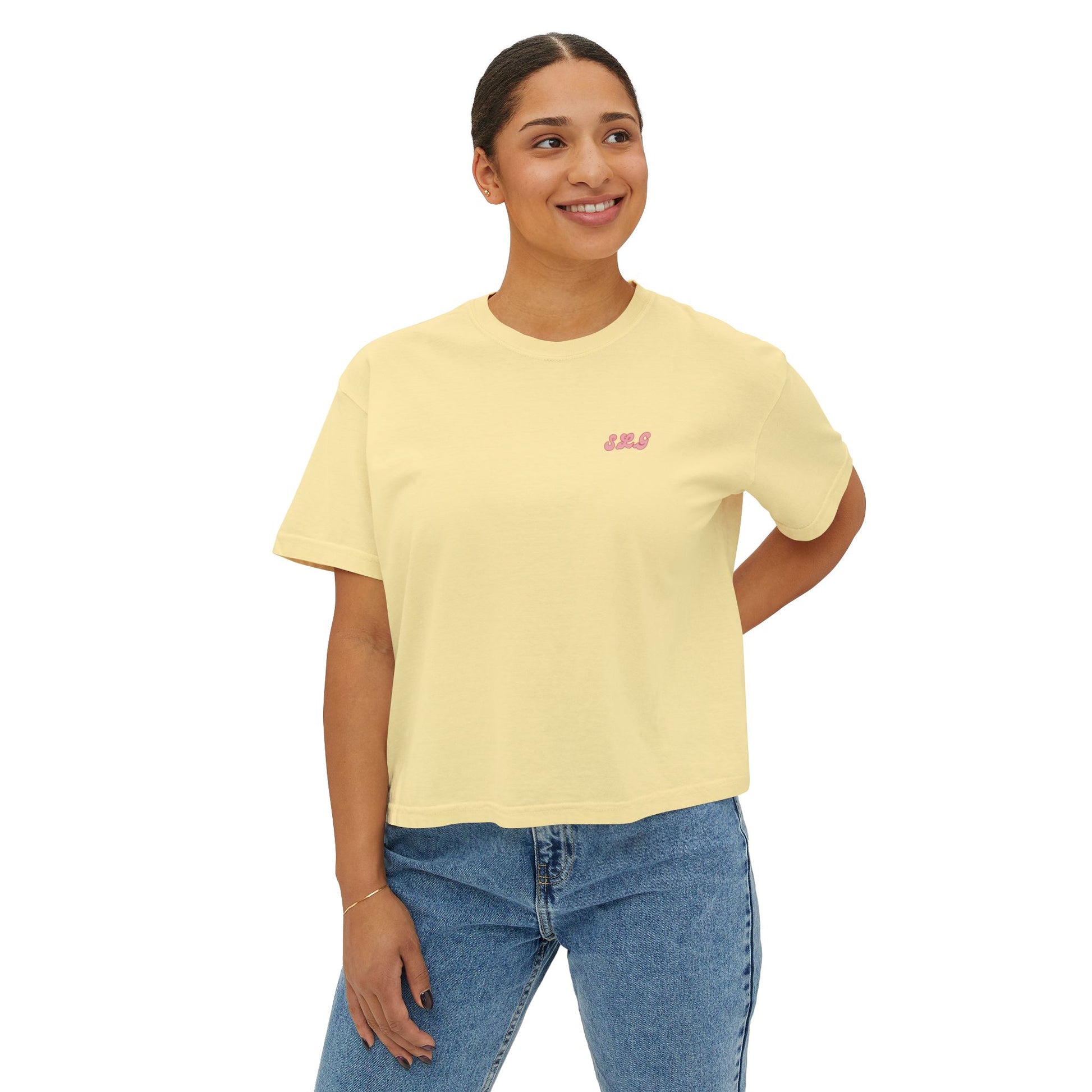 women's boxy tee