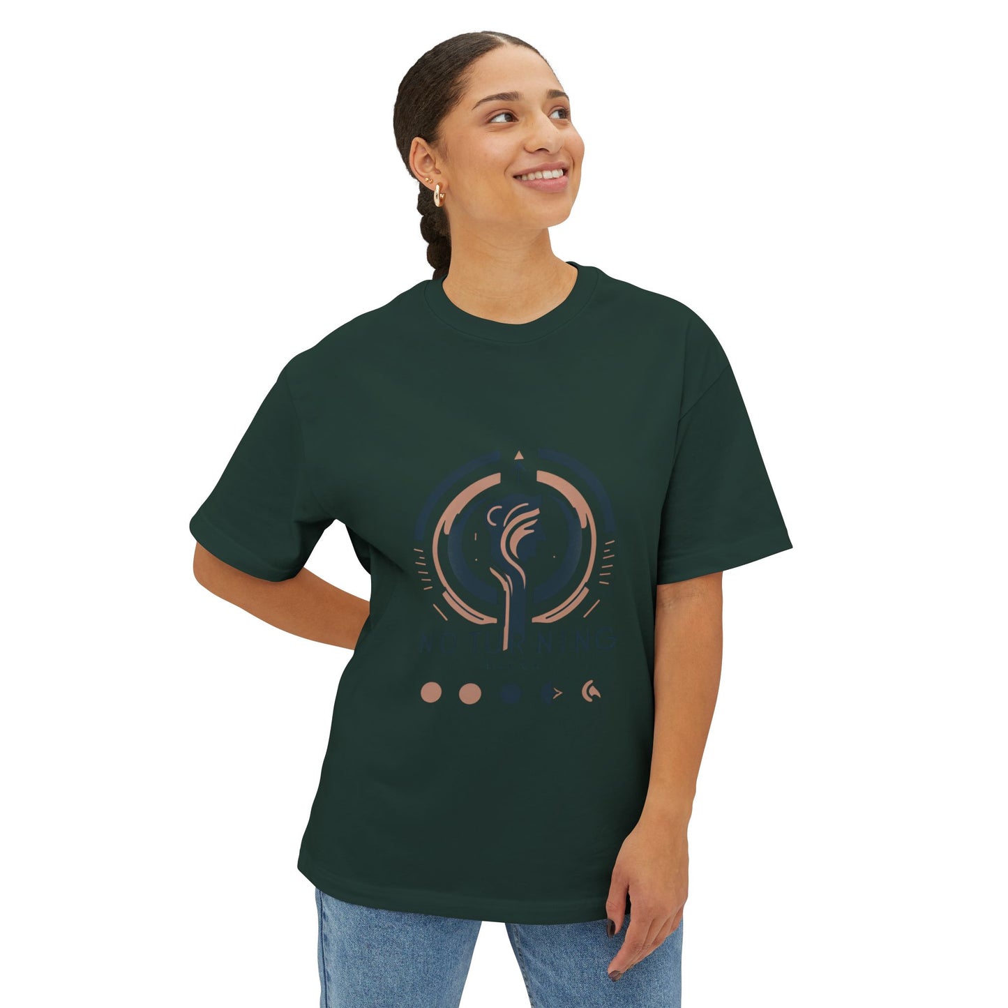 Cool Unisex Oversized Boxy Tee, Casual Streetwear, Graphic Tee, Relaxed Fit, Perfect for Gift Giving