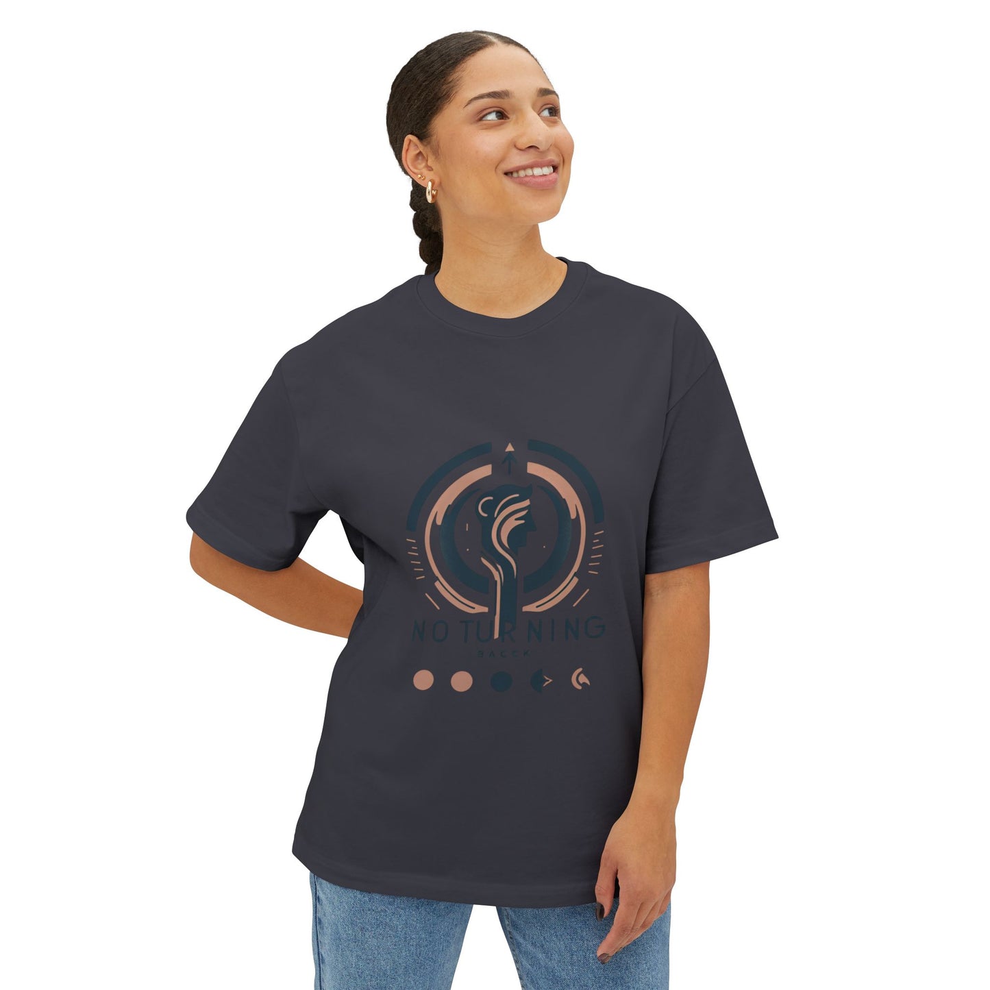 Cool Unisex Oversized Boxy Tee, Casual Streetwear, Graphic Tee, Relaxed Fit, Perfect for Gift Giving