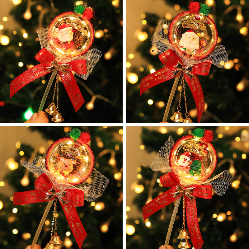 Christmas Gift Micro-view Pendant Elf Ball Glowing