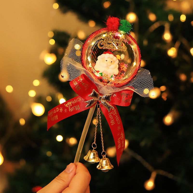 Christmas Gift Micro-view Pendant Elf Ball Glowing