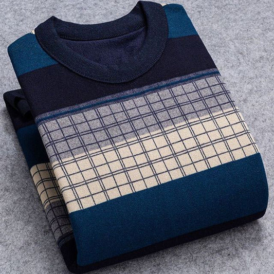 sweater men winter thin fce o-ne thermal men clothes