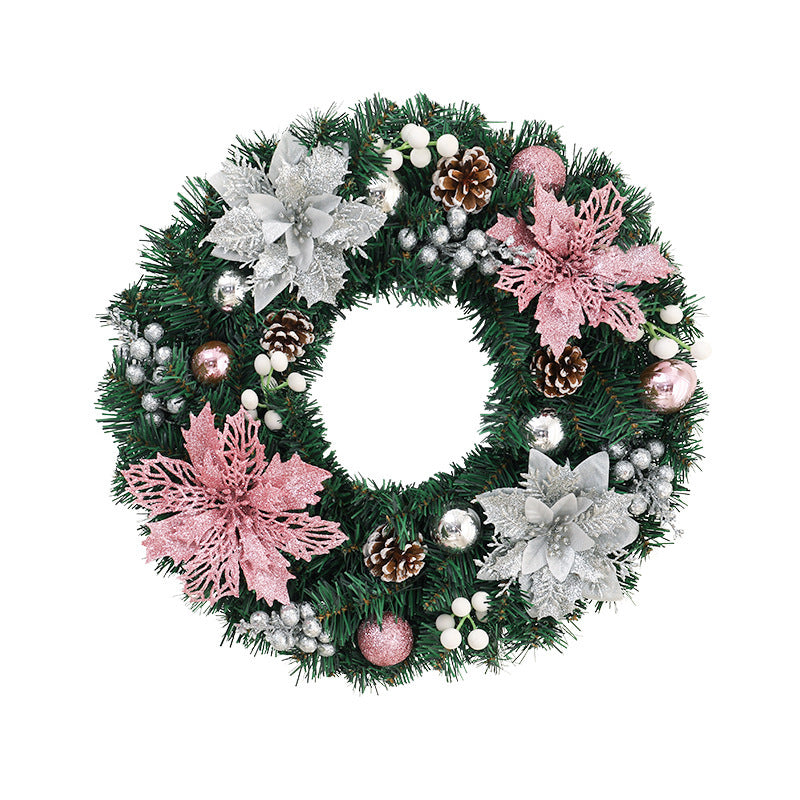 Christmas Garland Handmade Showcase Door Hanging Holiday Layout