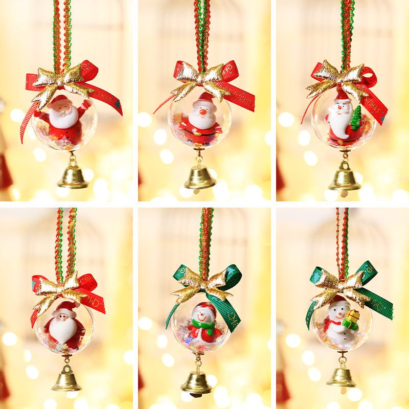 Christmas Gift Micro-view Pendant Elf Ball Glowing